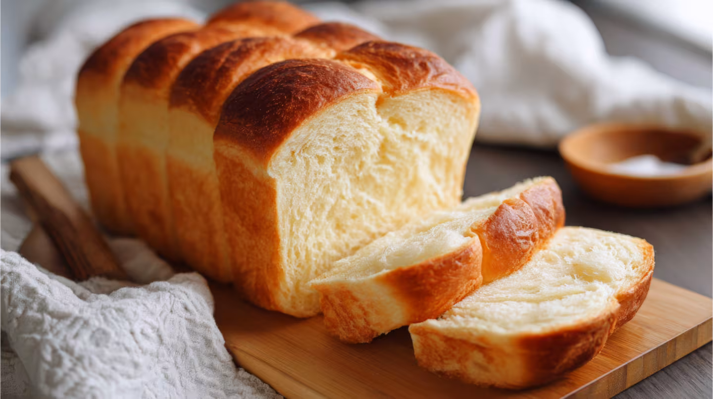 Receta de pan de leche