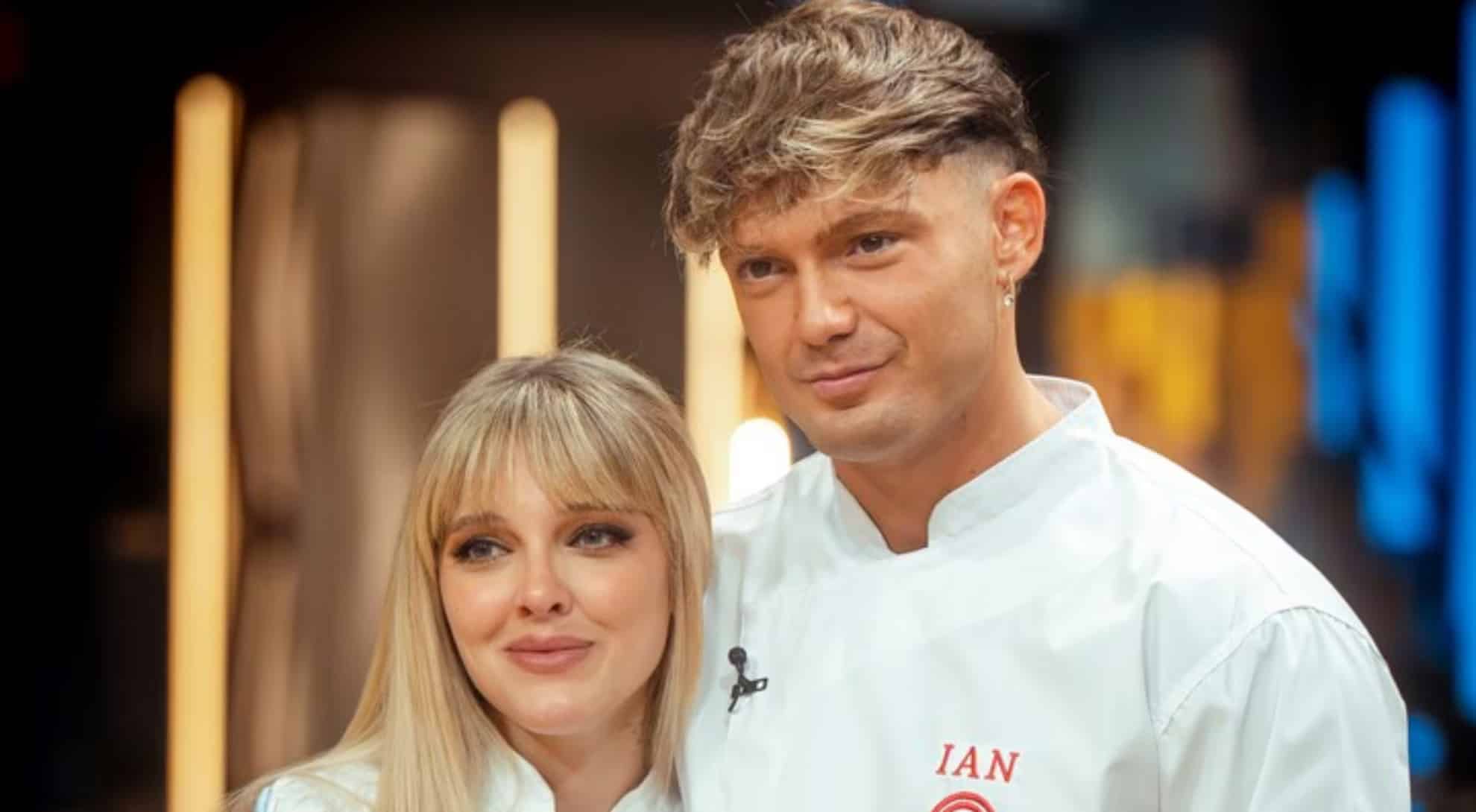 Sofía Gonet con Ian Lucas