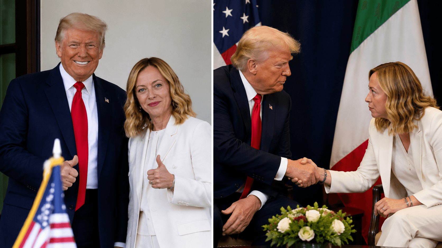 Trump Meloni