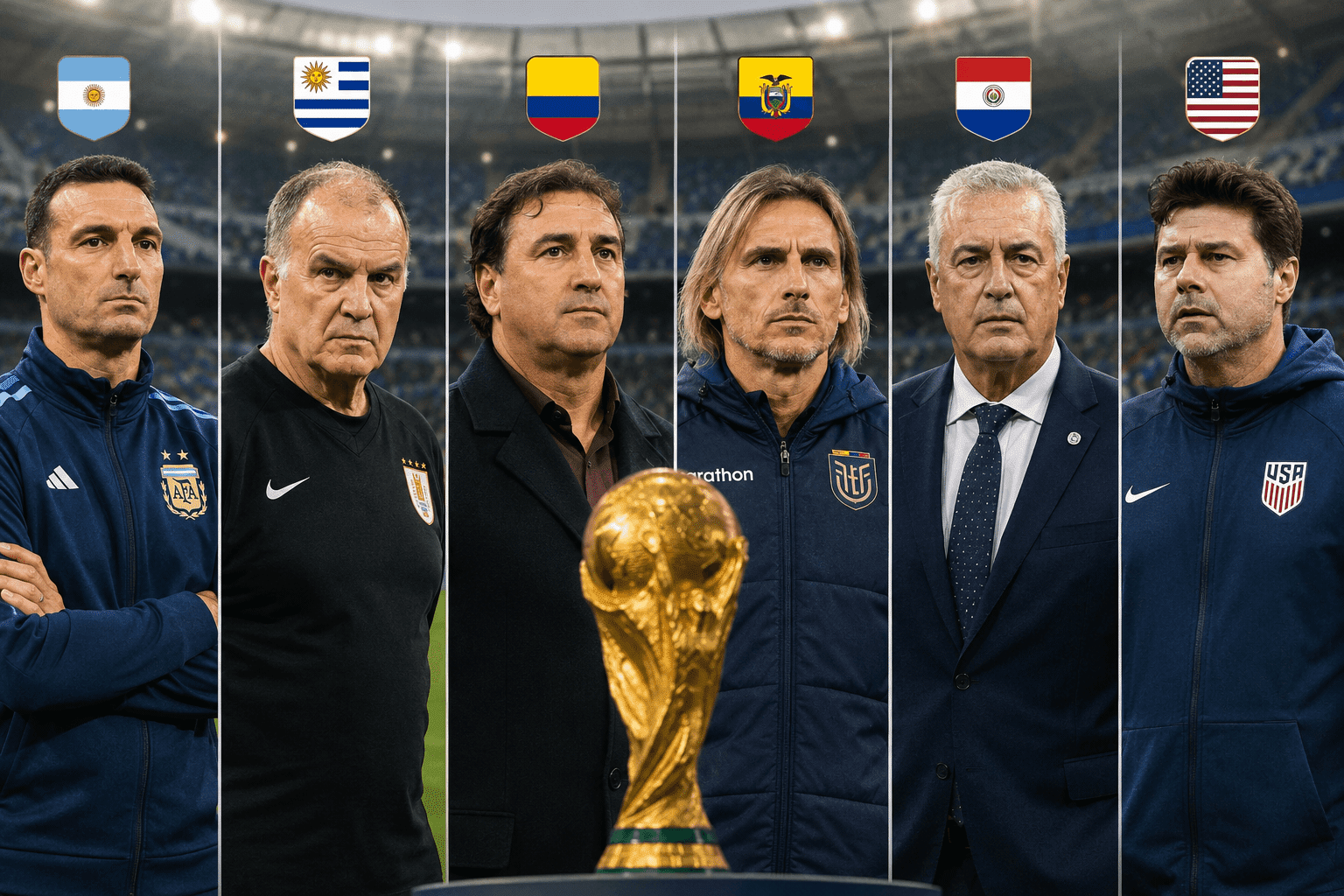 Dt argentinos en la copa del mundo 2026