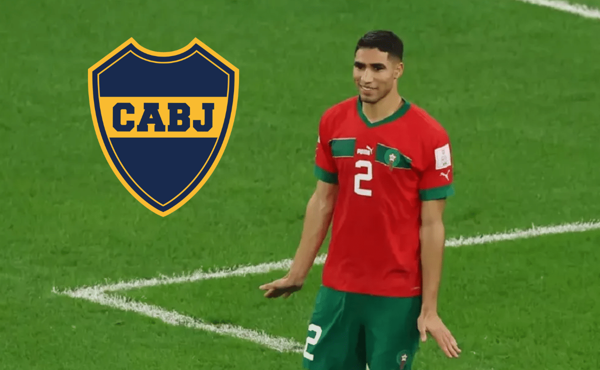 Achraf Hakimi Boca