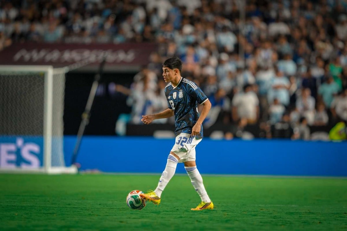 Video: así fue el debut de Tomás Aranda en la Selección Arge