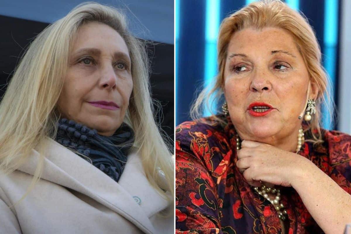 Elisa Carrió y Karima Milei