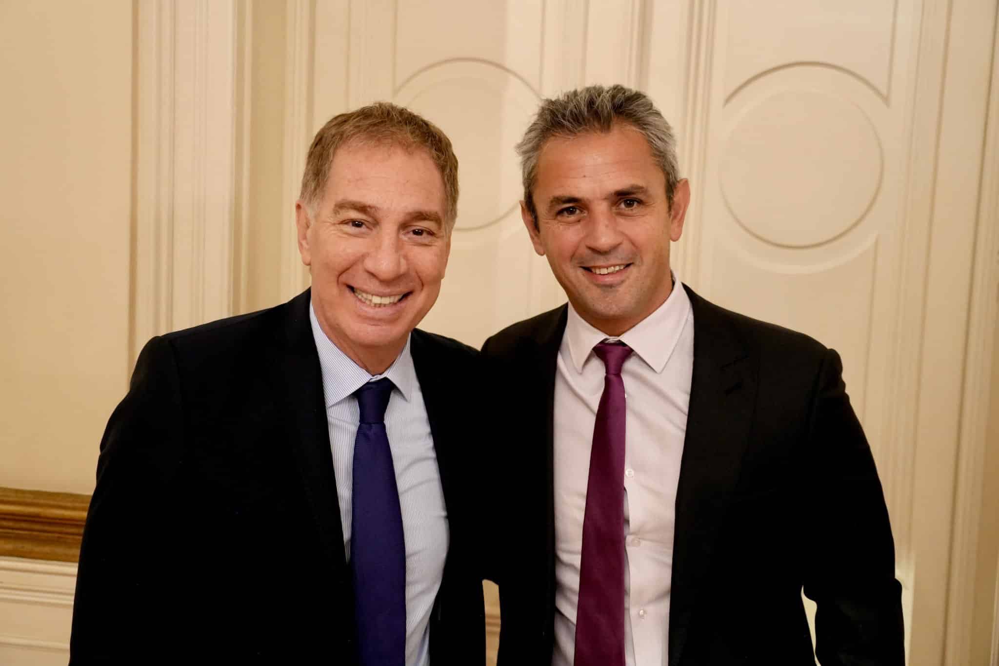 Diego Santilli y Martin Menem