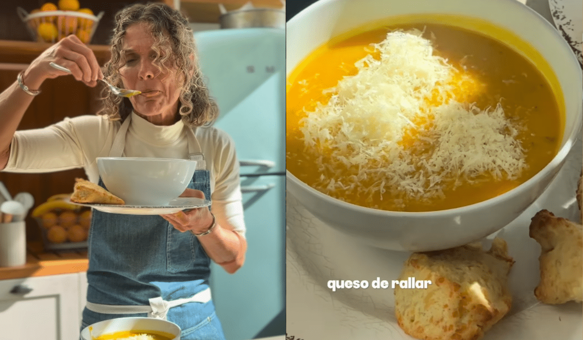 Sopa de calabaza a lo Maru Botana: la receta perfe