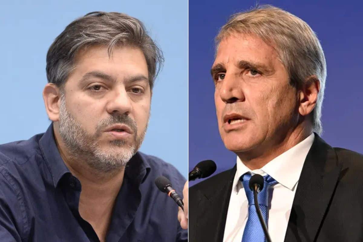 Carlos Bianco y Luis Caputo