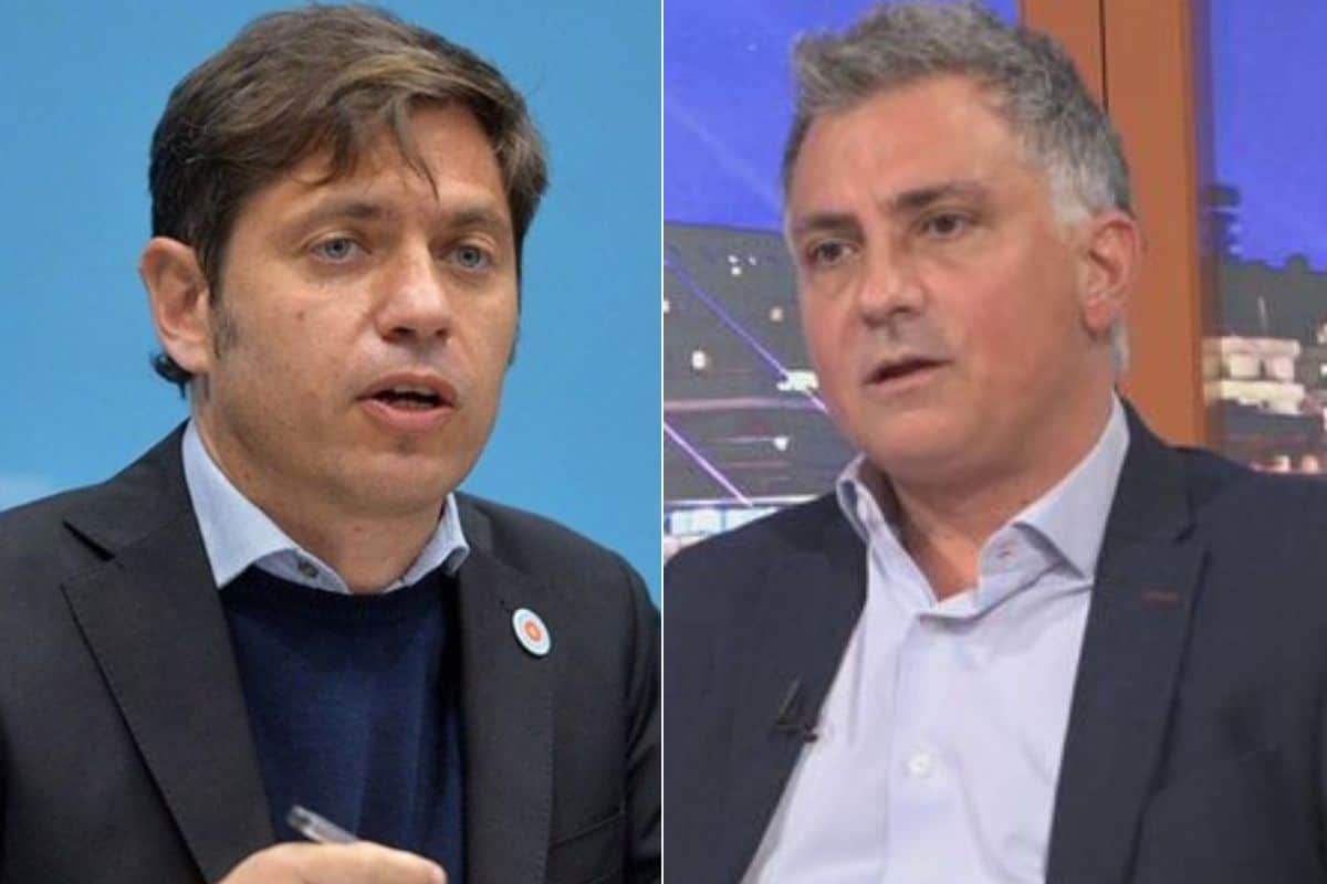 Axel Kicillof y Sebastián Pareja