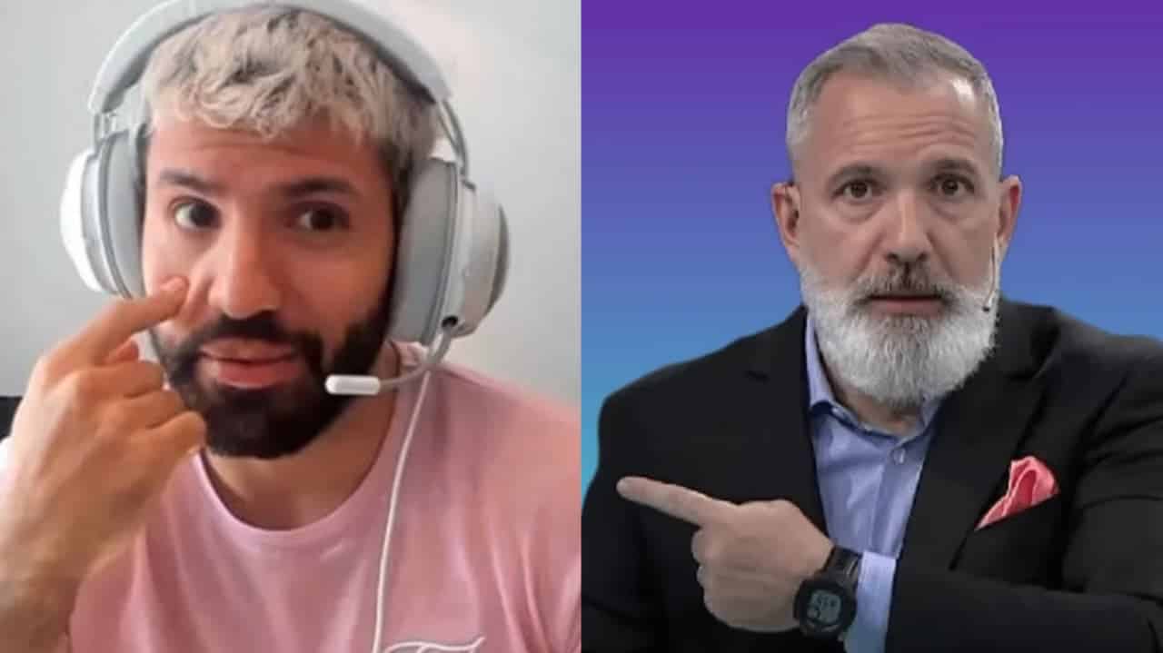 Kun Agüero y Pablo Duggan