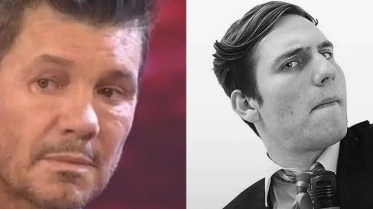Marcelo Tinelli y Gaspi