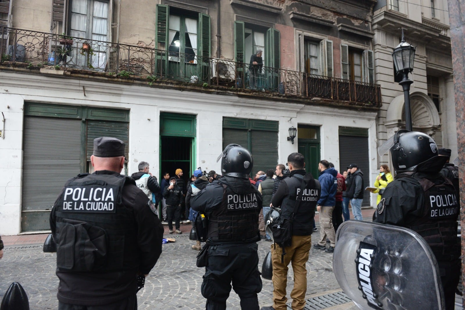 desalojo Ciudad de Buenos Aires