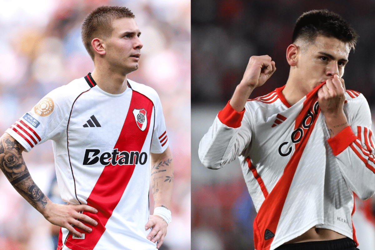 Mastantuono y Echeverri volvieron a vestir de River y hay im