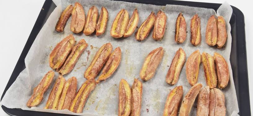 Receta de bananas al horno