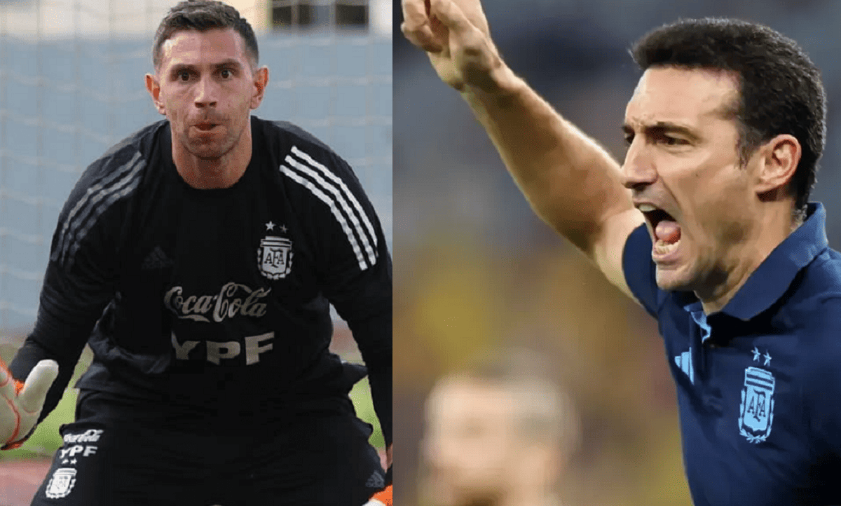 Scaloni le pone un «freno» a Dibu Martínez en el Mundial: «S