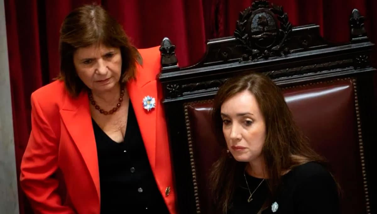 Patricia Bullrich y Victoria Villarruel