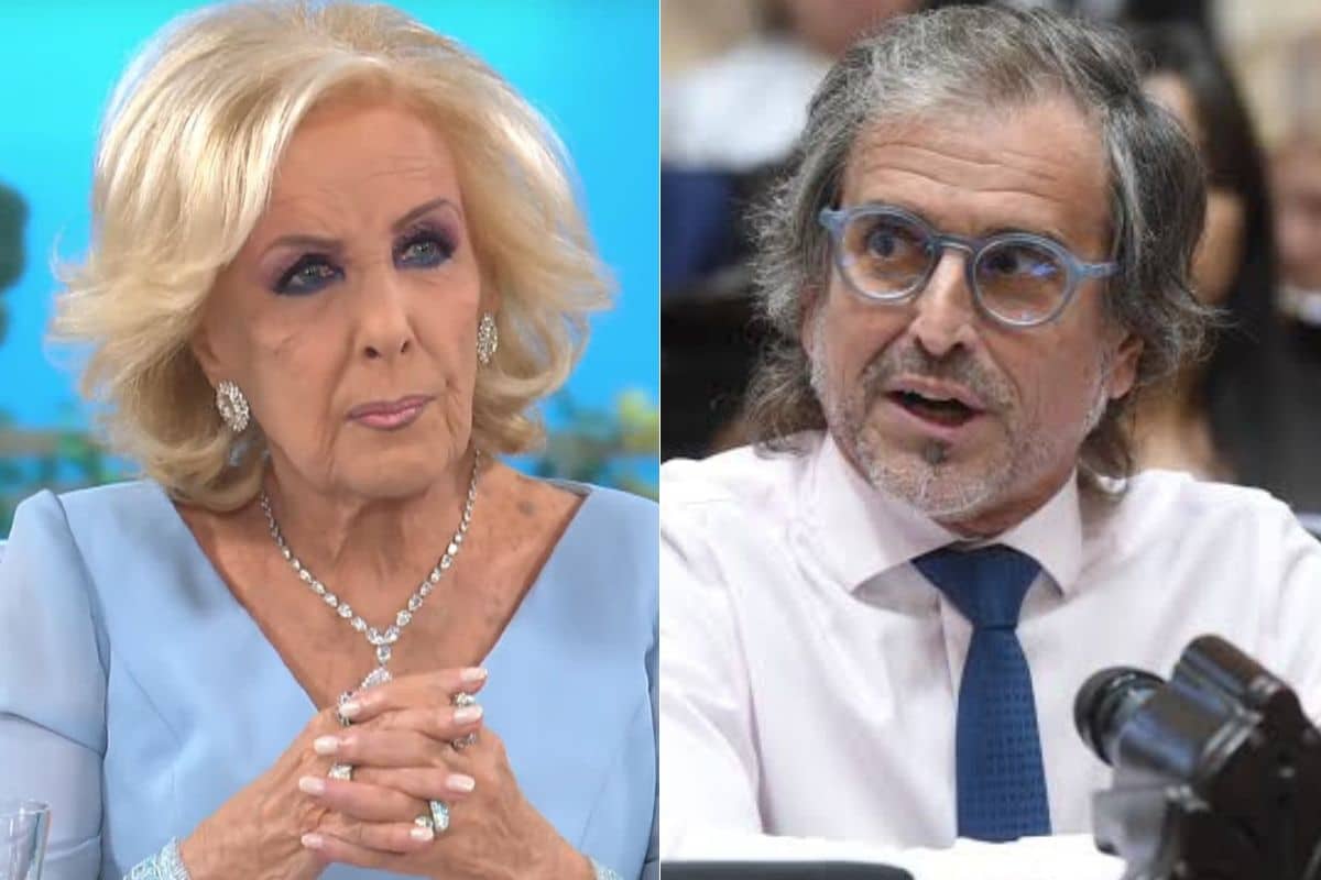 Mirtha Legrand y Bertie Benegas Lynch