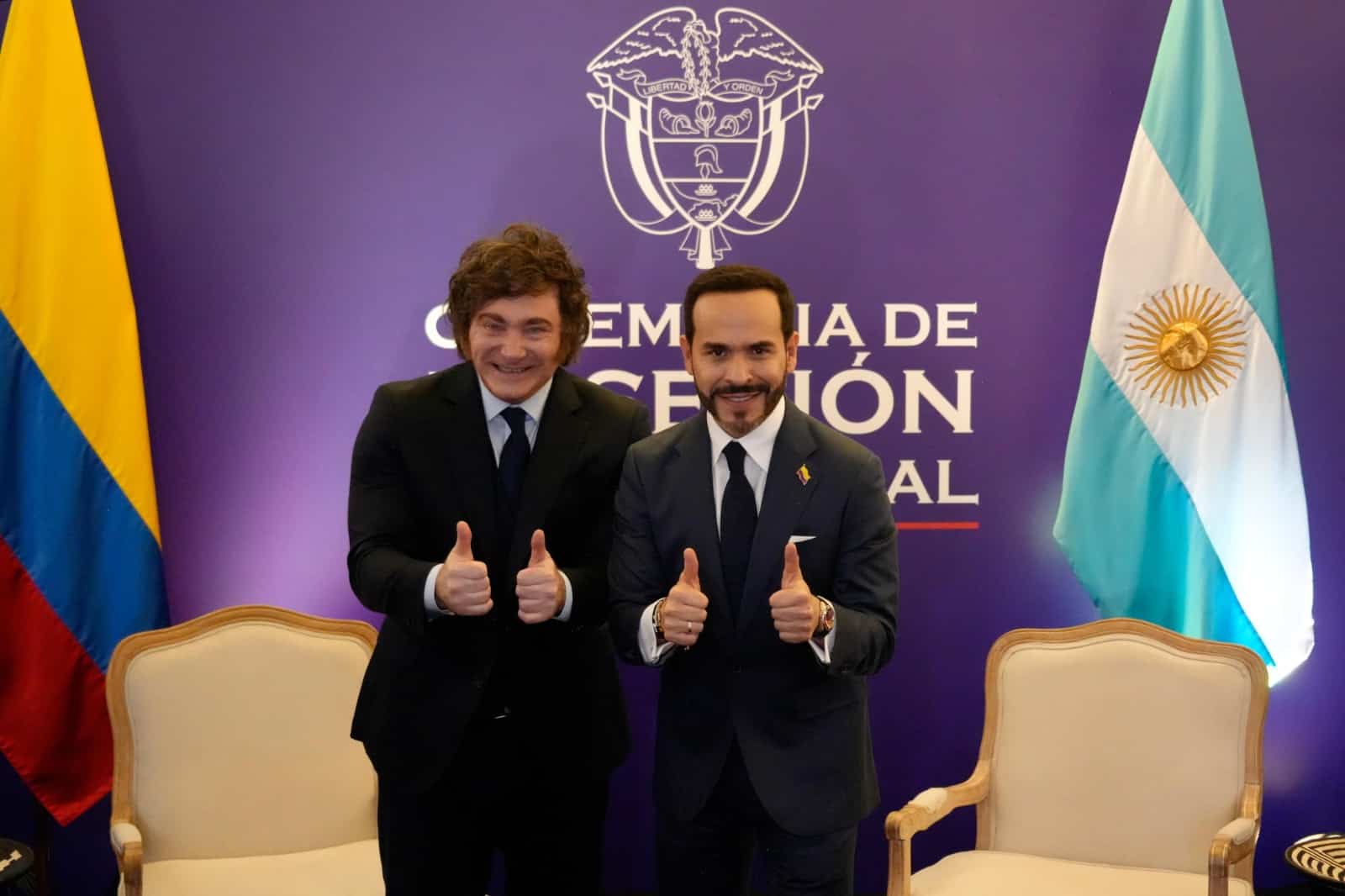 milei y abelardo de la espriella