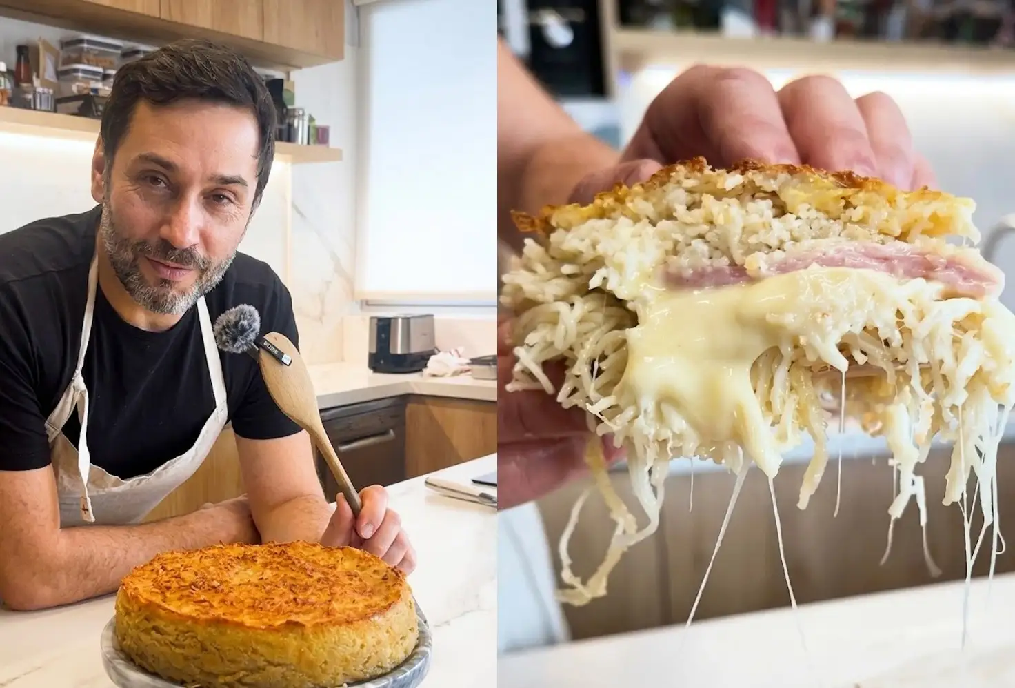 Chef Coco Carreño’s Nostalgic Ham and Cheese Pasta Pie Recipe