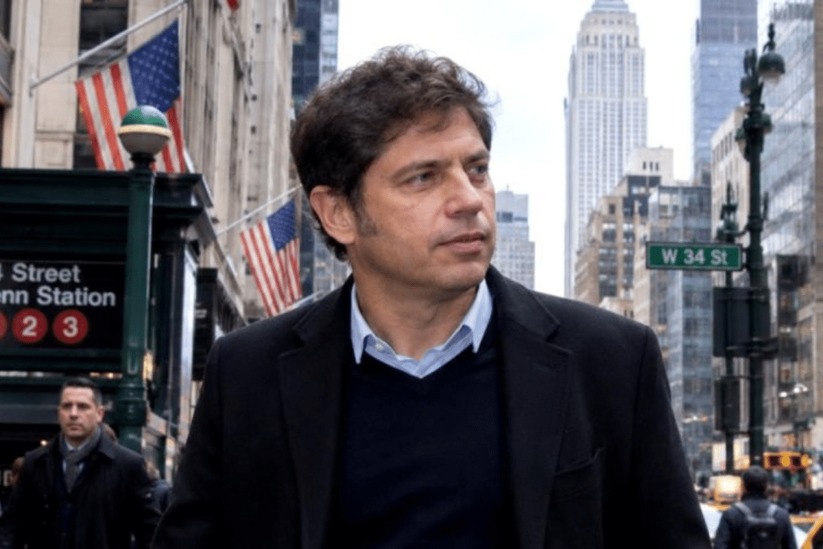 Desde Nueva York, Axel Kicillof lanzó críticas al Gobierno: “La política de Milei patea en contra”